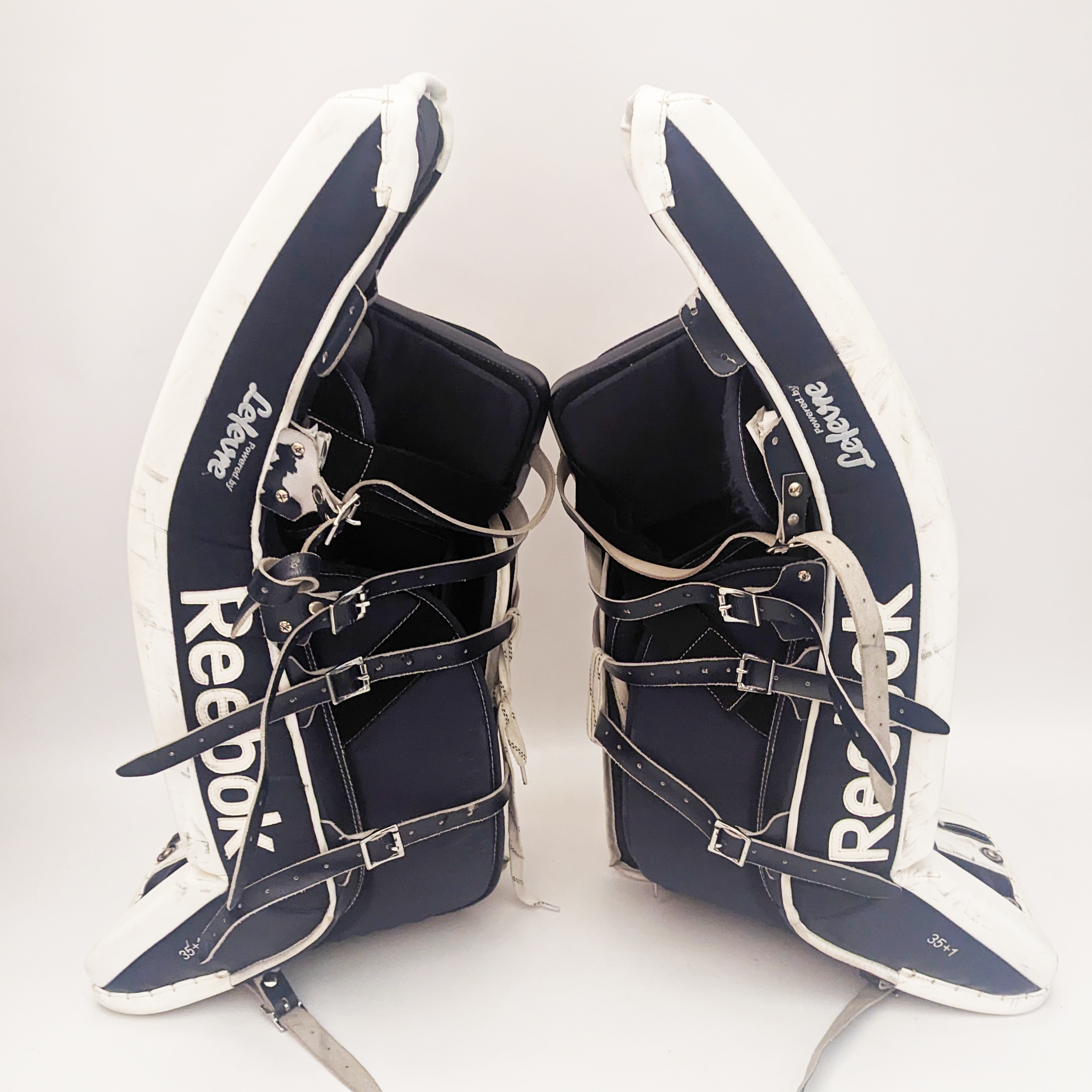 Reebok XLT - Ensemble de gardien de but Pro Stock d'occasion (blanc/bleu)